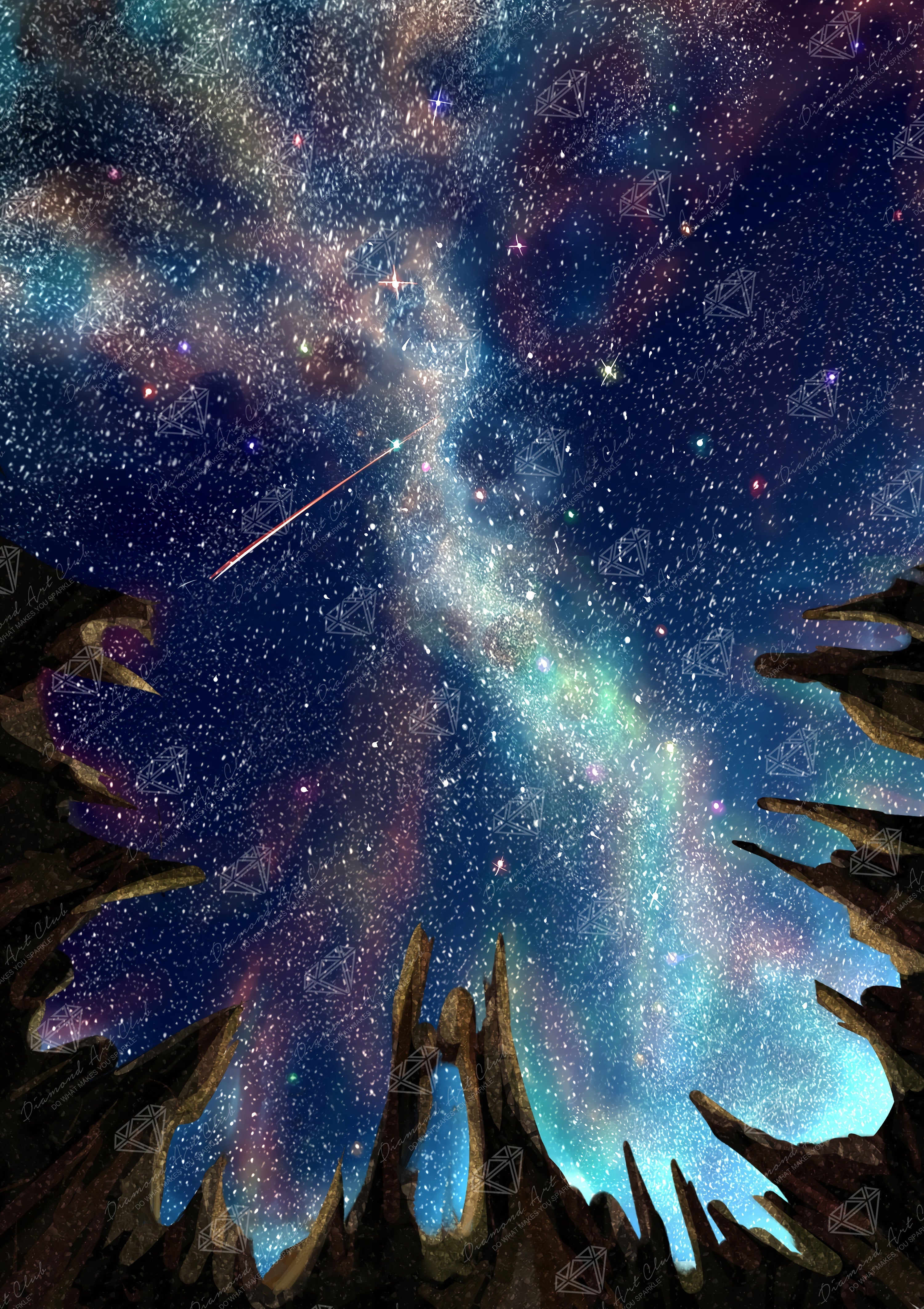 ☆nff☆ starry night ringnight glow 54 Starry Night
