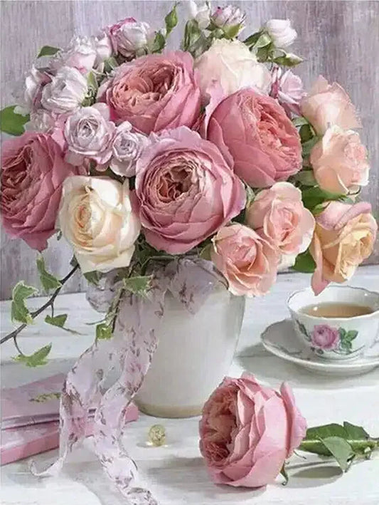 Roses in a Vase
