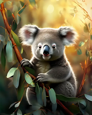 Baby koala