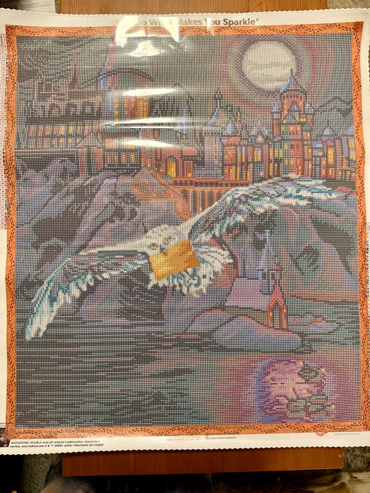 Hogwarts and Hedwig