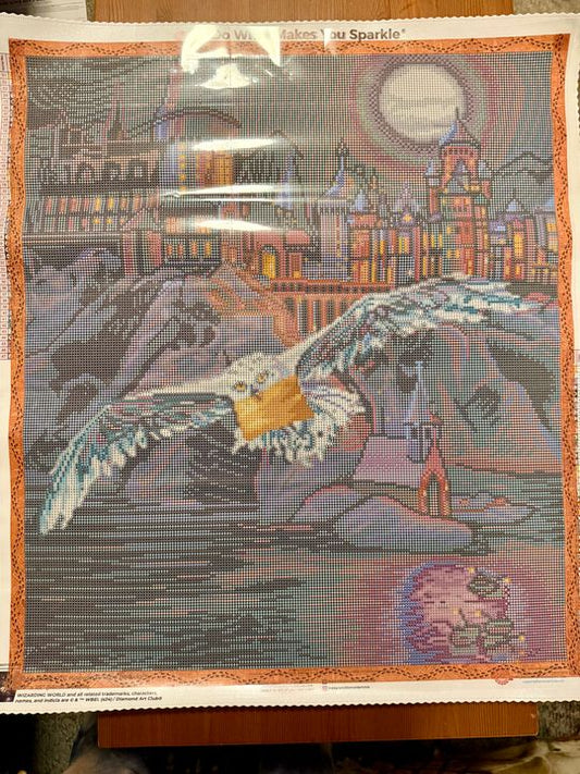 Hogwarts and Hedwig