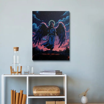Dark fantasy portrait painting