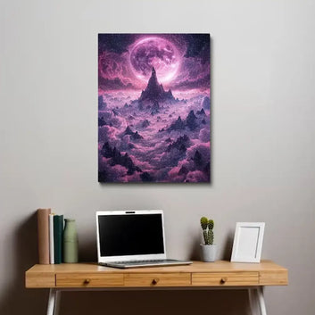Dark fantasy landscape