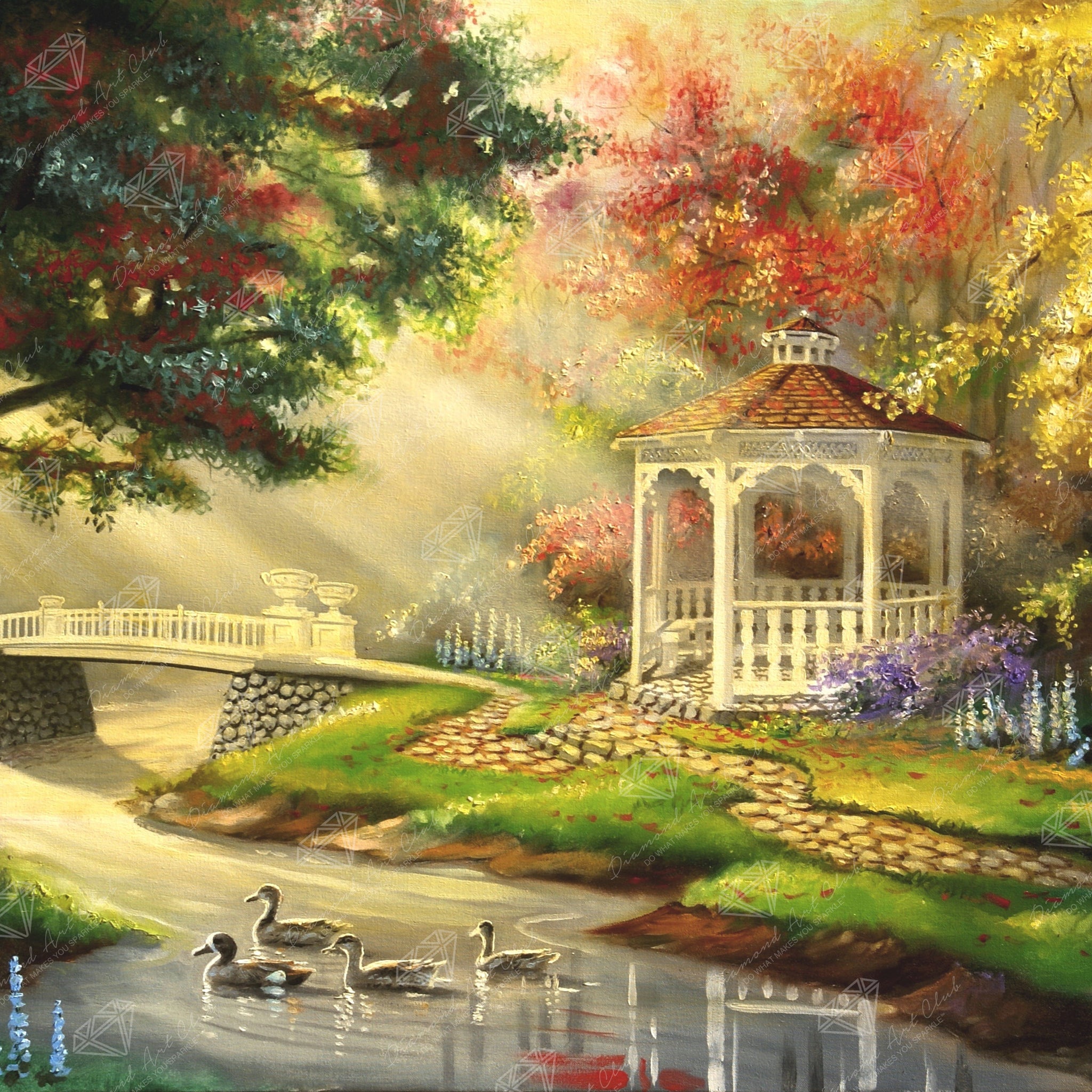 Ducks at the Gazebo