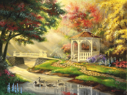 Ducks at the Gazebo