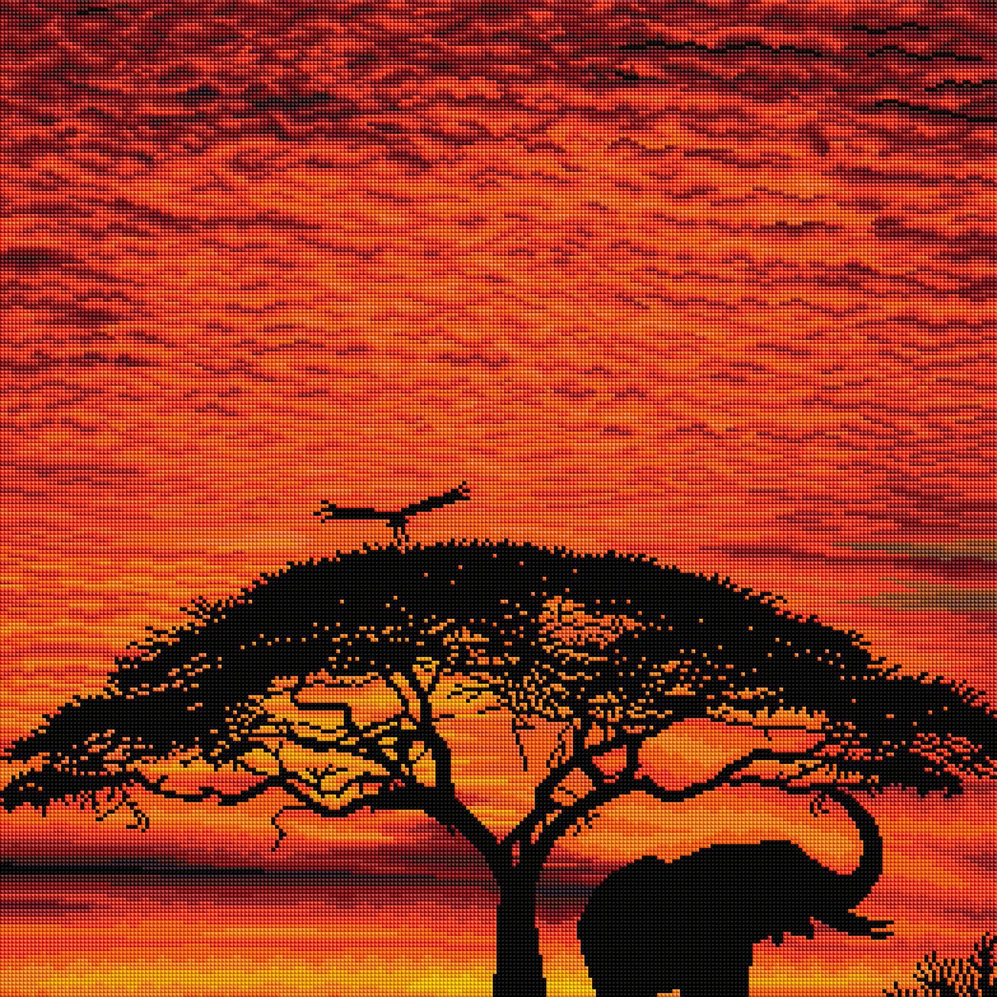 Masai Mara Silhouette