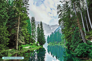 Quiet Mountain Lake