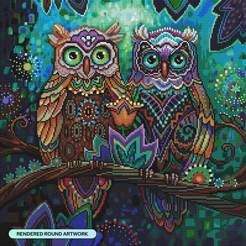 Side By Side Owl